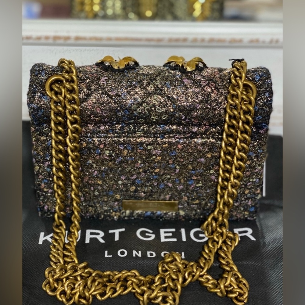 NWT KURT GEIGER LONDON Mini Kensington Crossbody Bag - Picture 4 of 12